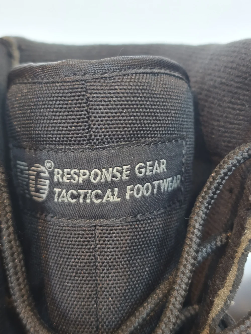 Response Gear Tactical Footwear - Black Tactical Boots Sz 9.5
